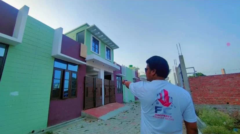 FC PROPERTY team member on a site visit at a residential development