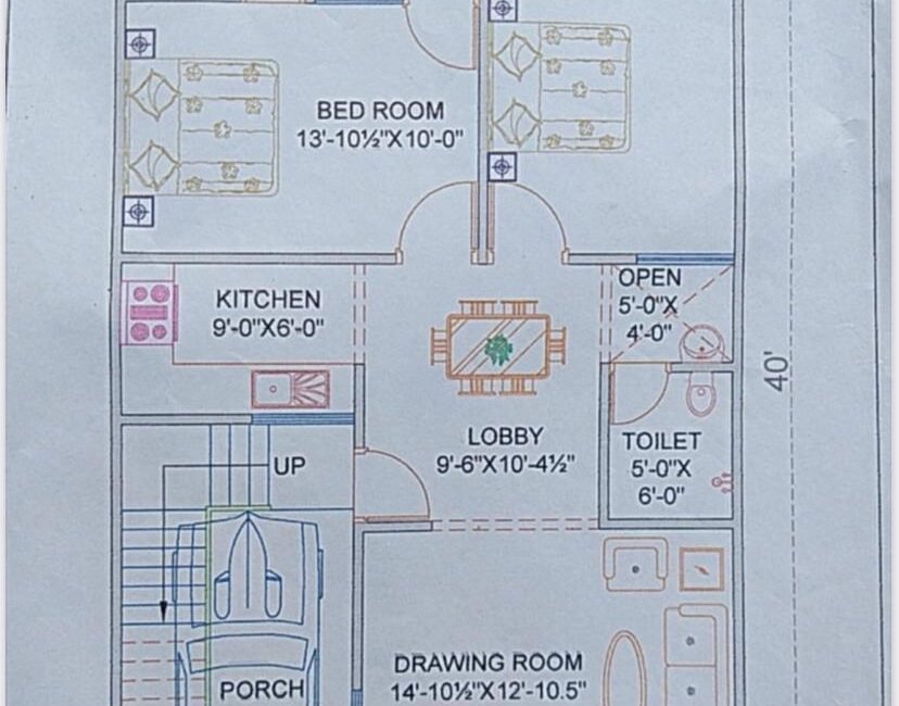 2 BHK Ready-to-Move House for Sale in Jankipuram Vistar, Lucknow